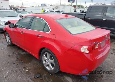 2013 Acura Tsx 2.4 из США, поврежденный, VIN JH4CU2F43DC012394